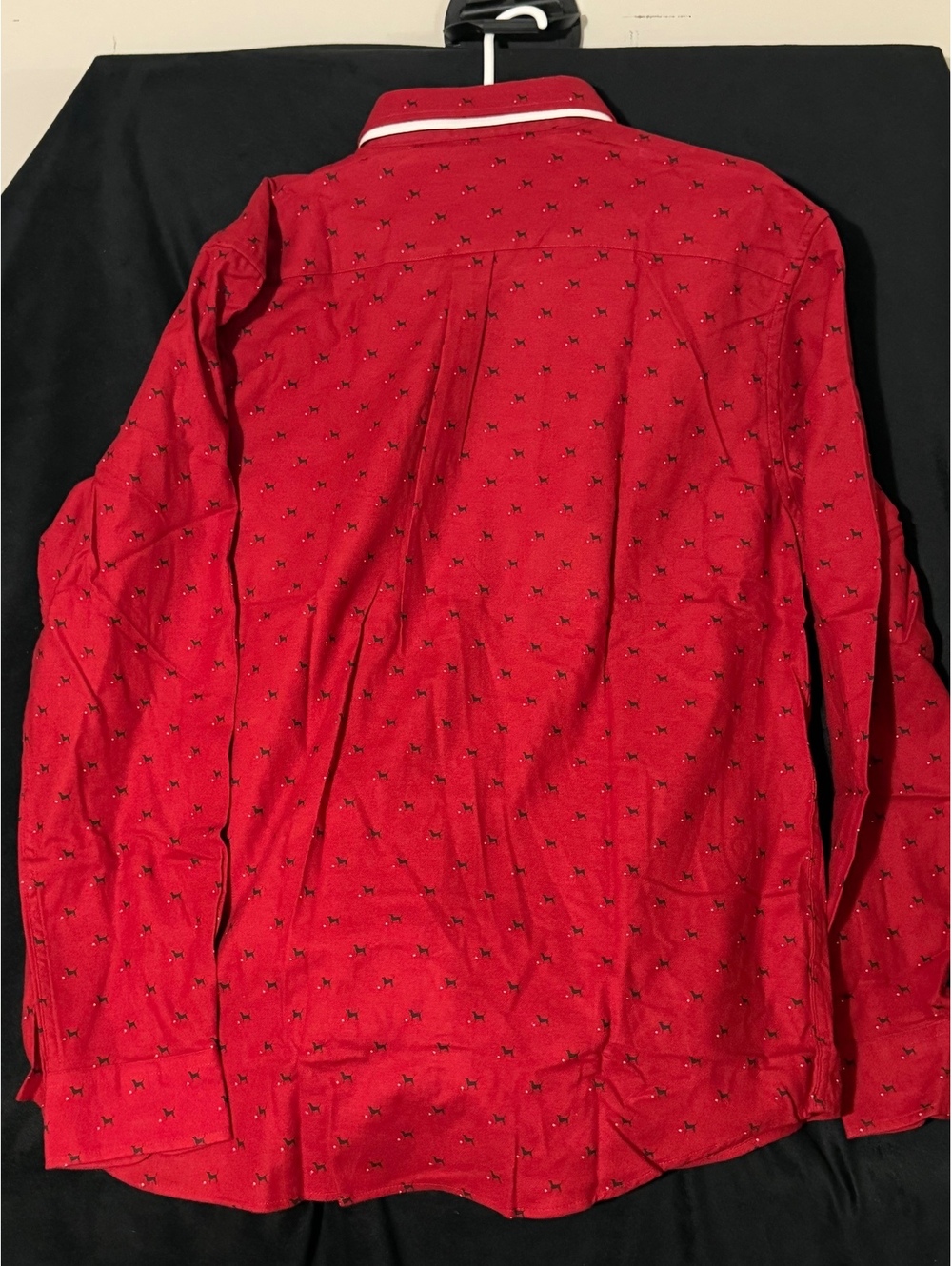 Chaps Red Multi Patterned Button-Down Shirt XXL - Picture 7 of 7